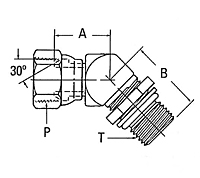 2067 NPSM to SAE O-Ring Boss